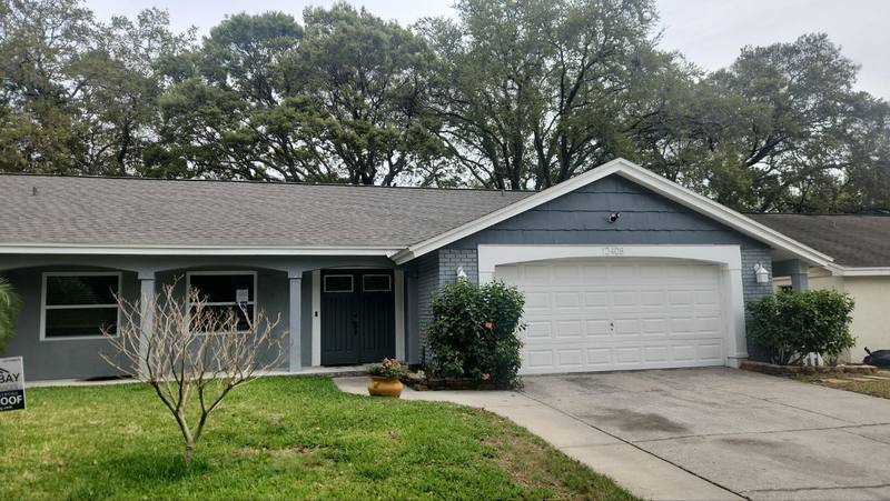 completed roofing project in Hudson FL