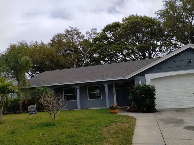 residential roof replacement by Hloska Roofing in Hudson