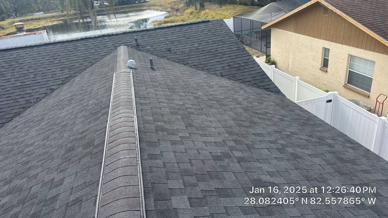 residential roof replacement by Hloska Roofing in Tampa