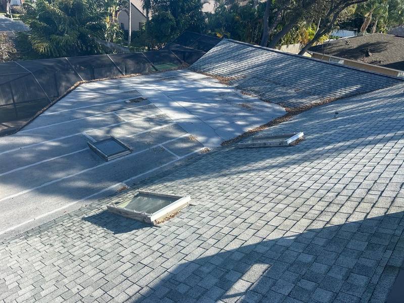 roofing project near Country Ln in Dunedin