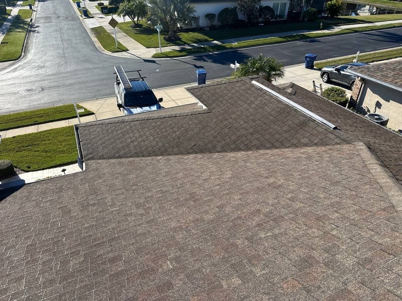 residential roof replacement by Hloska Roofing in Trinity