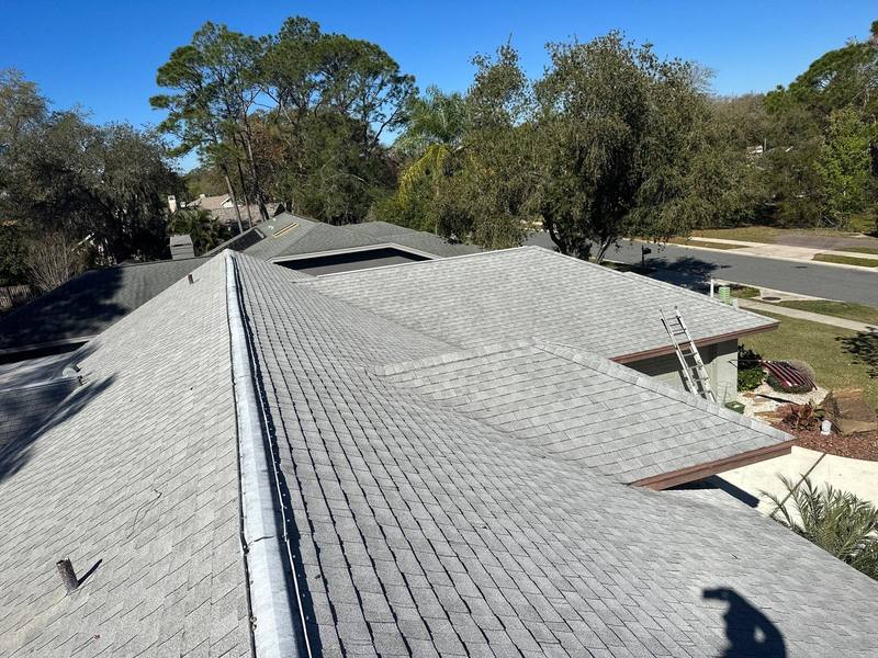 completed roofing project in Tarpon Springs FL