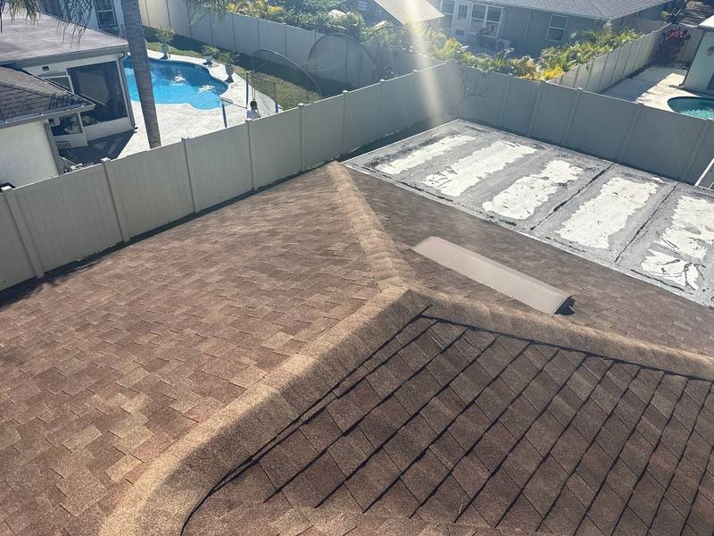 residential roof replacement by Hloska Roofing in Tampa