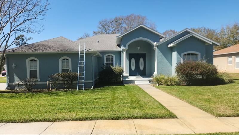 completed roofing project in Land O' Lakes FL