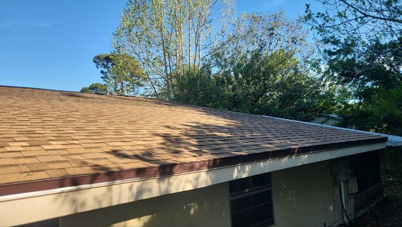 residential roof replacement by Hloska Roofing in Port Richey