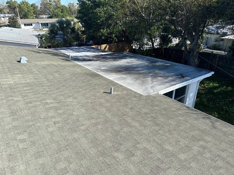 residential roof replacement by Hloska Roofing in Port Richey