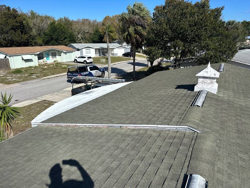 roofing project near Seashore Dr in Port Richey