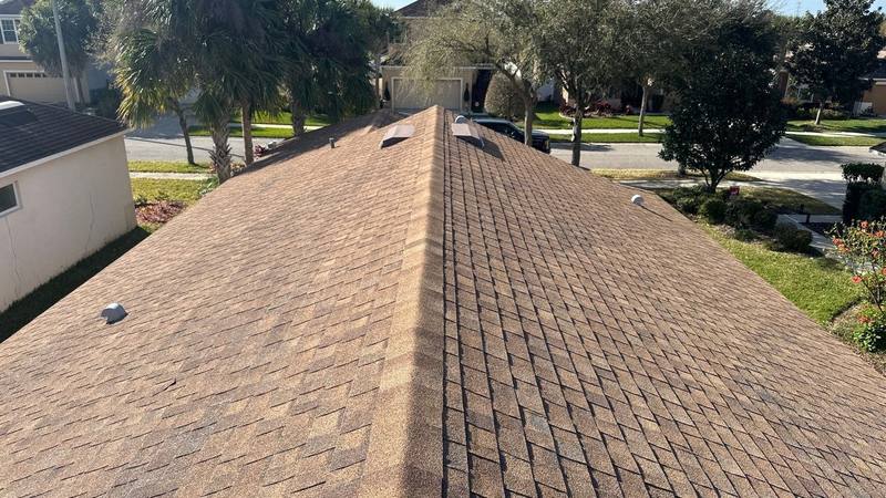 completed roofing project in Riverview FL