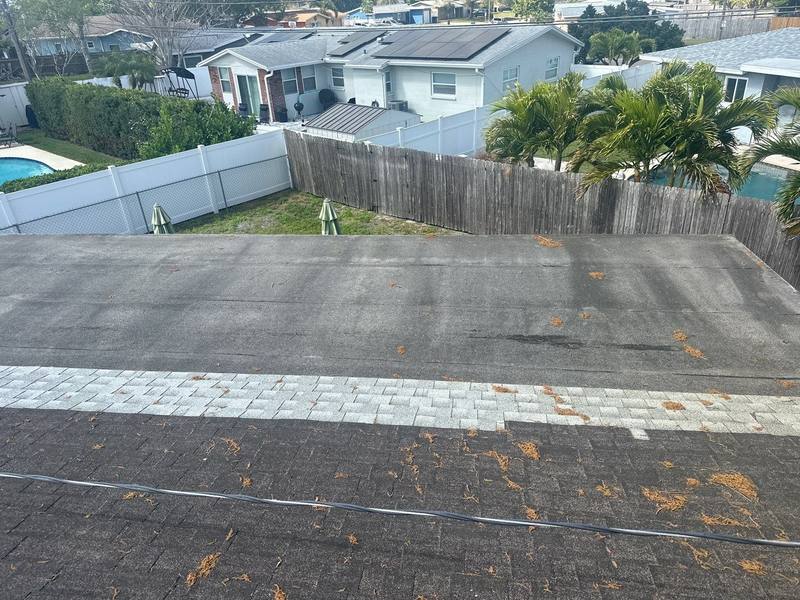 residential roof replacement by Hloska Roofing in St. Petersburg