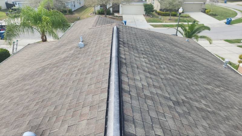 residential roof replacement by Hloska Roofing in Brooksville