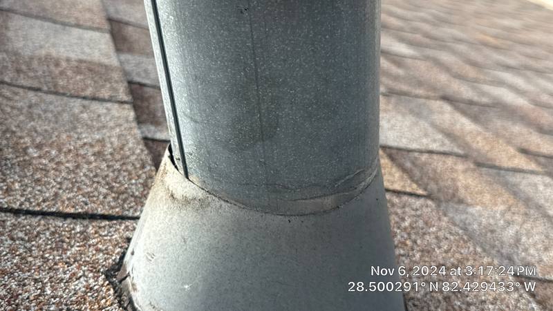 residential roof replacement by Hloska Roofing in Brooksville
