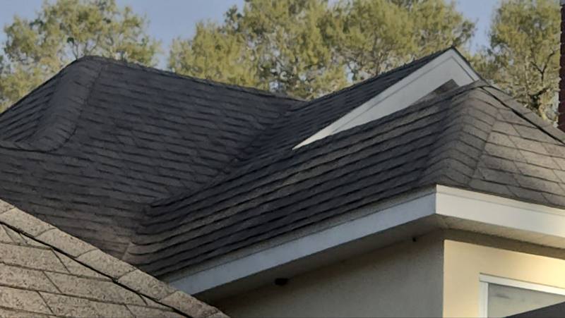 residential roof replacement by Hloska Roofing in Spring Hill