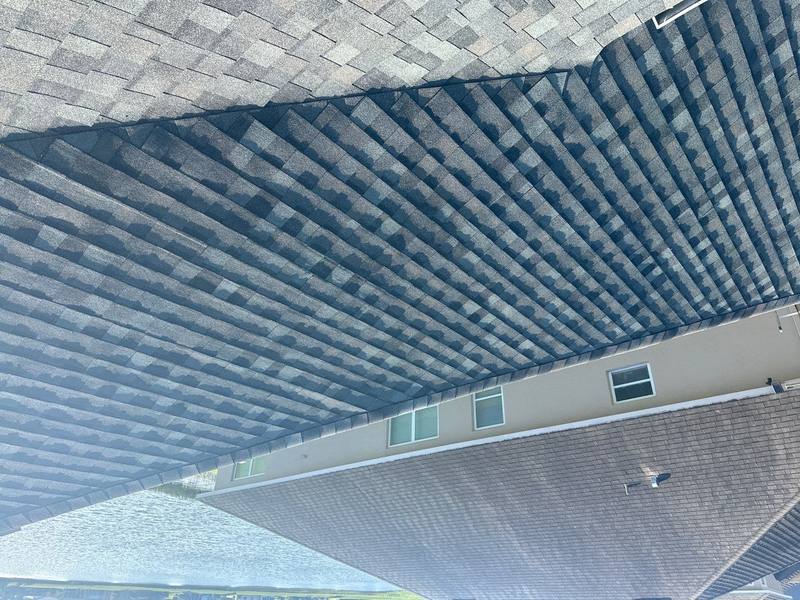 completed roofing project in Wesley Chapel FL