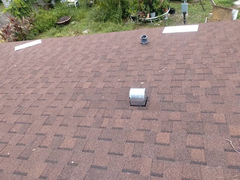 completed roofing project in Clearwater FL