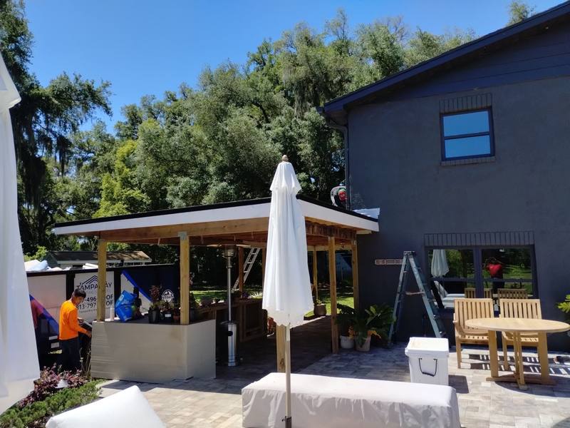 residential roof replacement by Hloska Roofing in Dade City