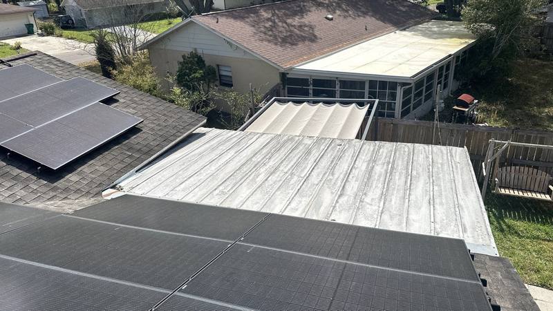 residential roof replacement by Hloska Roofing in Zephyrhills