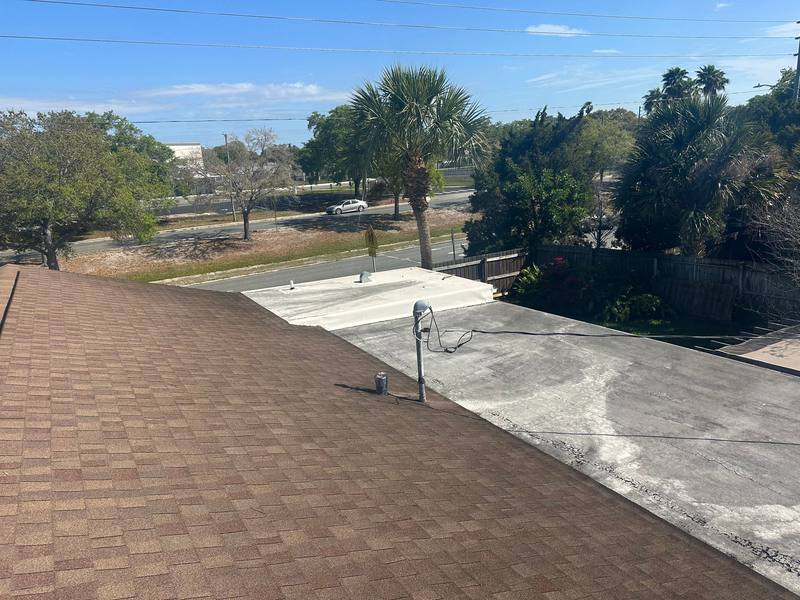 completed roofing project in St. Petersburg FL