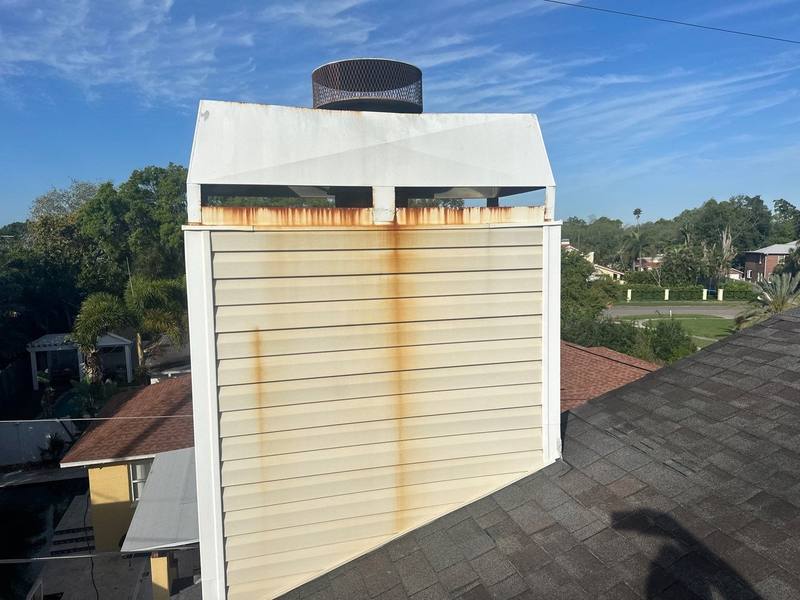 roofing project near Barbados Ave in Tampa