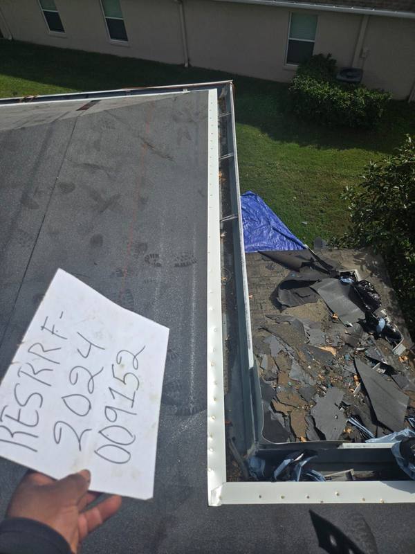 completed roofing project in Wesley Chapel FL