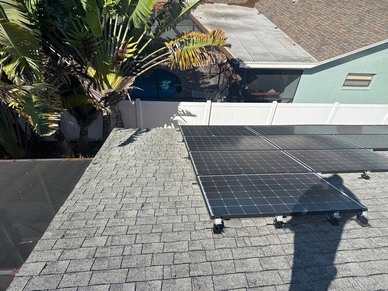 residential roof replacement by Hloska Roofing in Largo