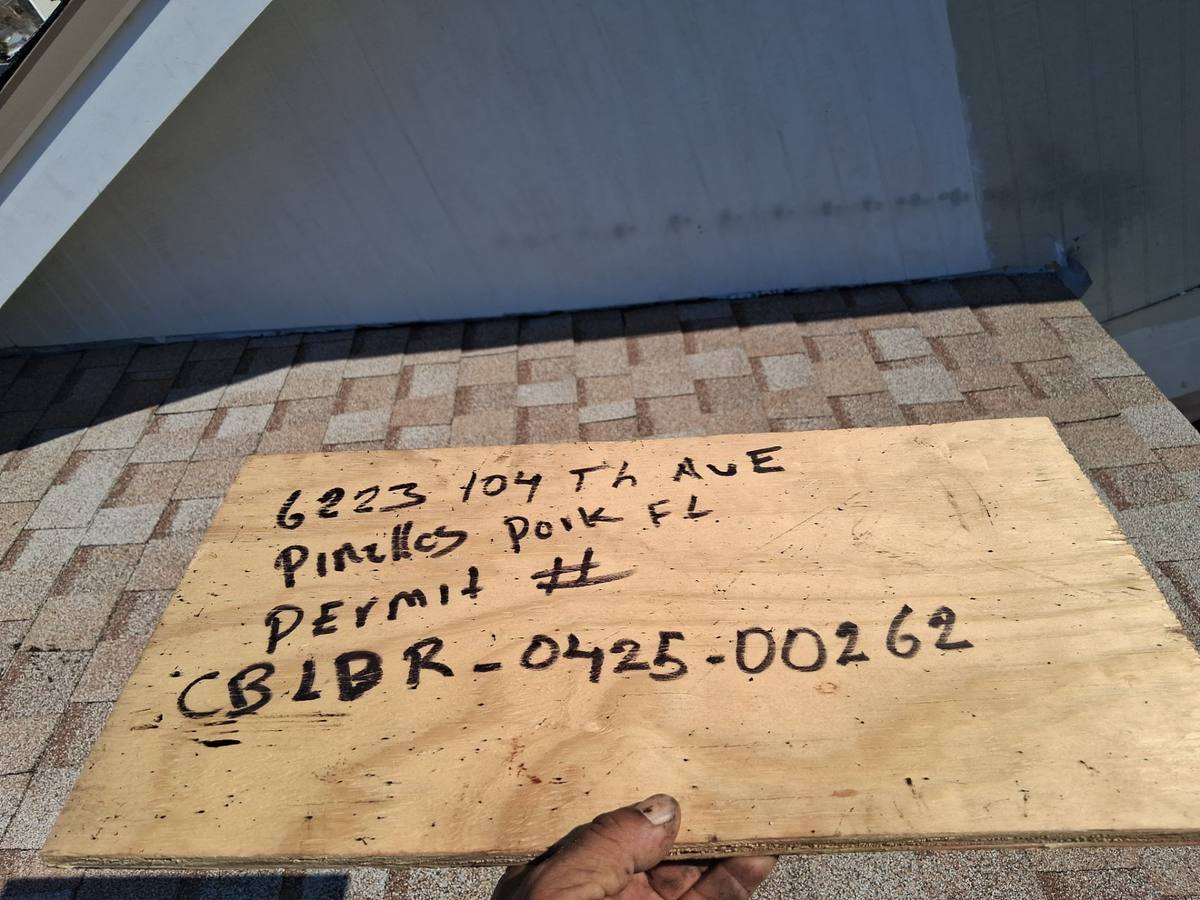 roof replacement in Pinellas Park, Florida