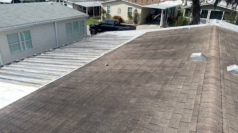 roofing project near Woodgate Ln in Zephyrhills