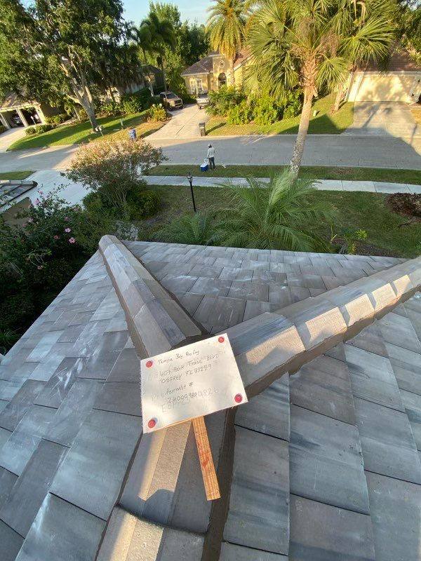 completed roofing project in Osprey FL