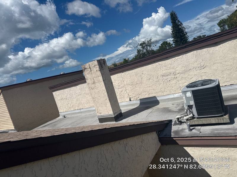 completed roofing project in Hudson FL