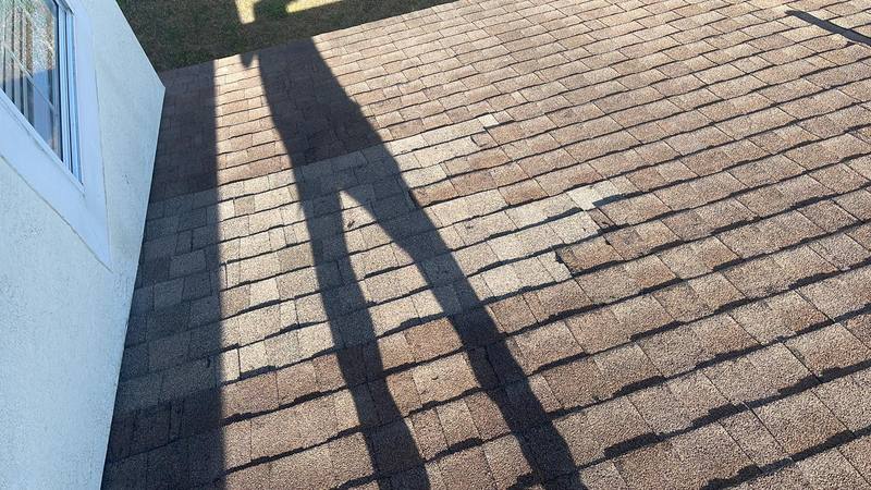 completed roofing project in Wesley Chapel FL