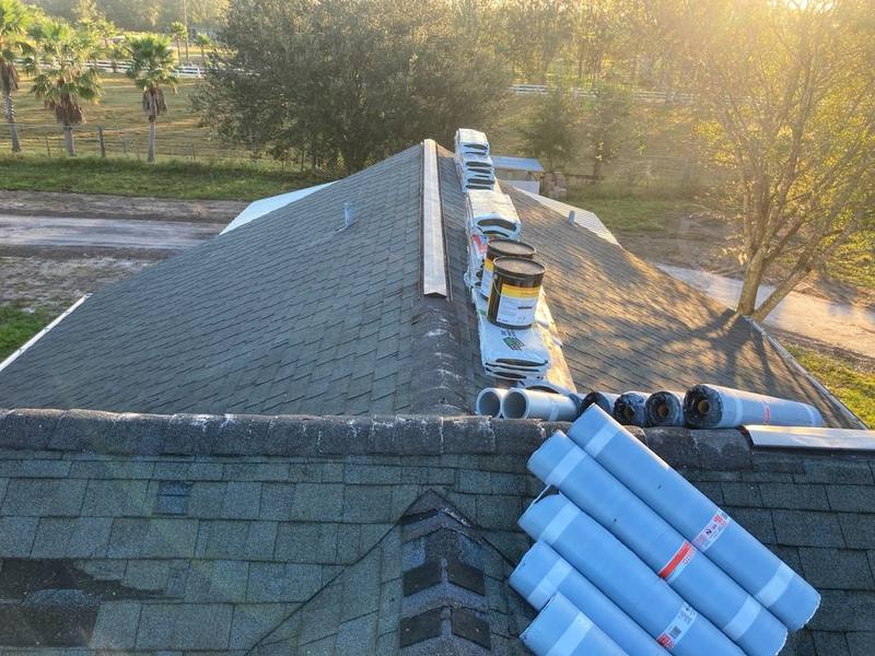 completed roofing project in Dade City FL
