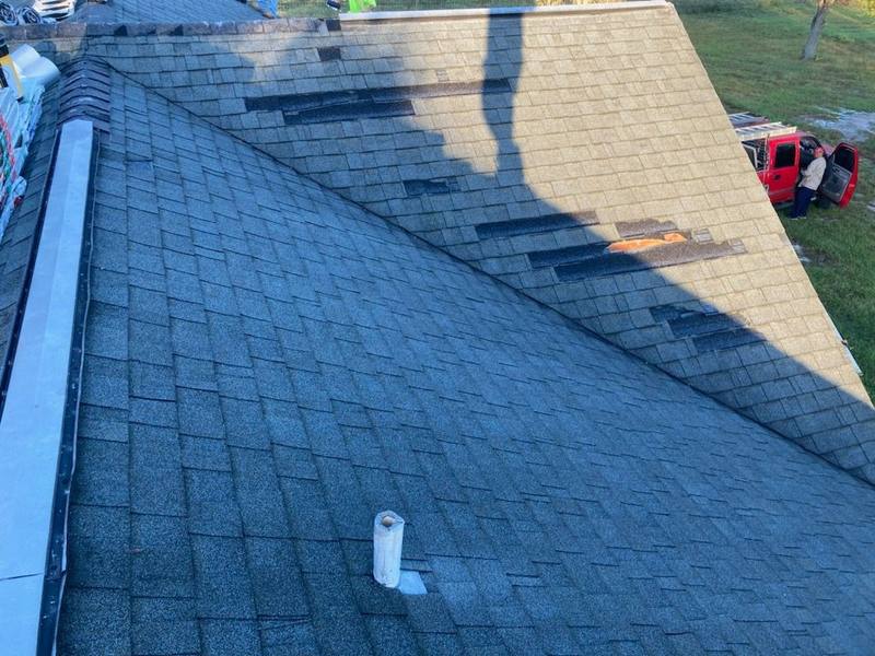 residential shingle roof replacement by Hloska Roofing in Dade City