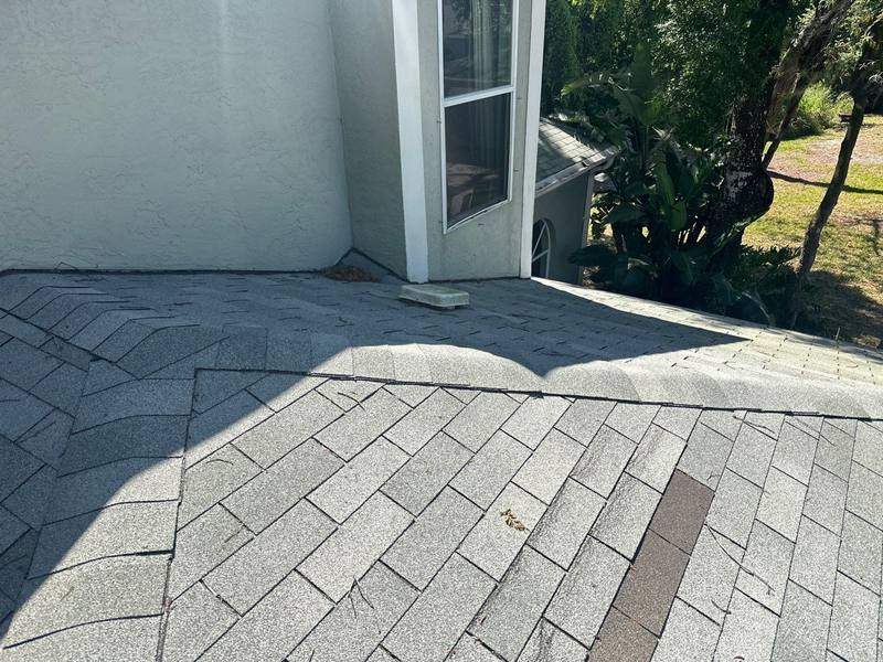 residential roof replacement by Hloska Roofing in New Port Richey