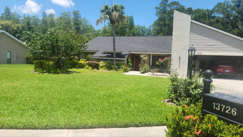 completed roofing project in Tampa FL