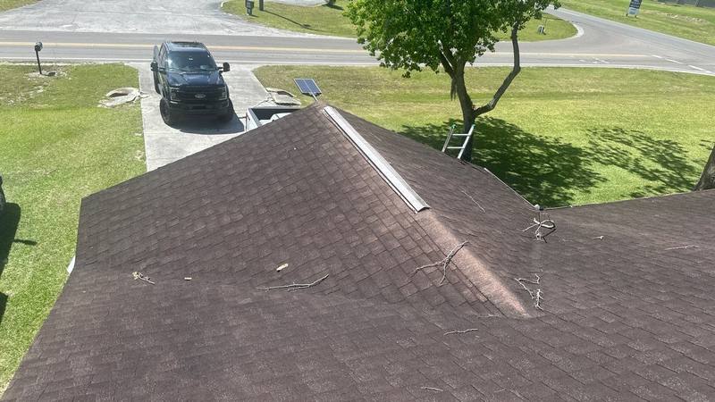 residential roof replacement by Hloska Roofing in Zephyrhills