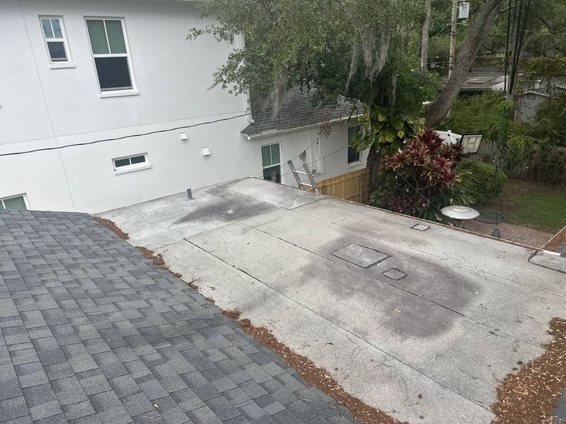 residential roof replacement by Hloska Roofing in St. Petersburg