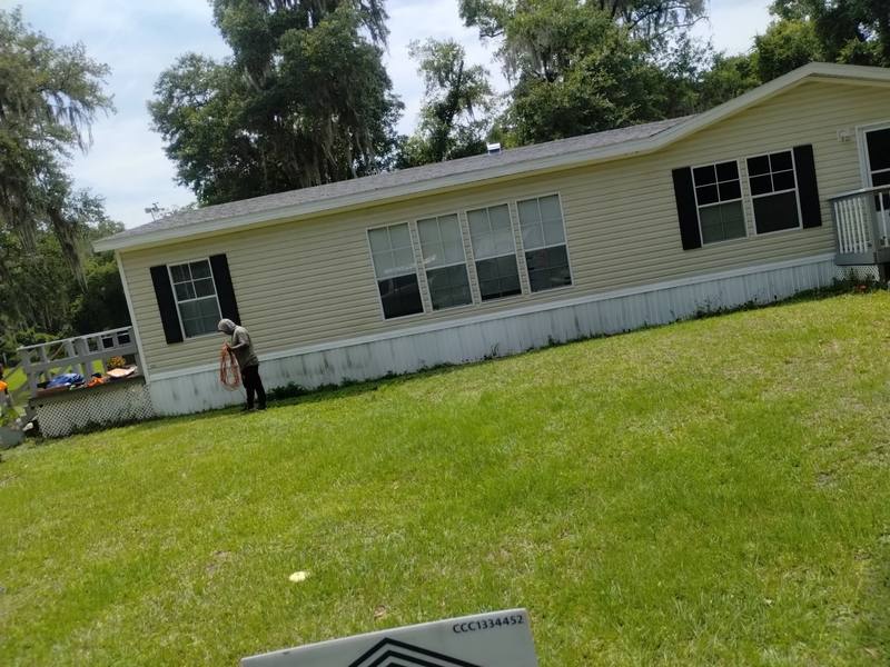 completed roofing project in Webster FL