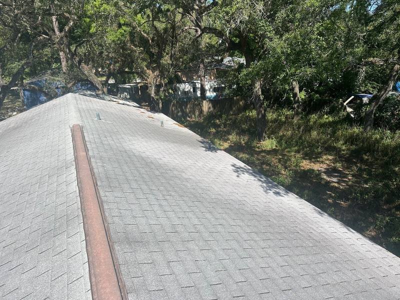 completed roofing project in New Port Richey FL