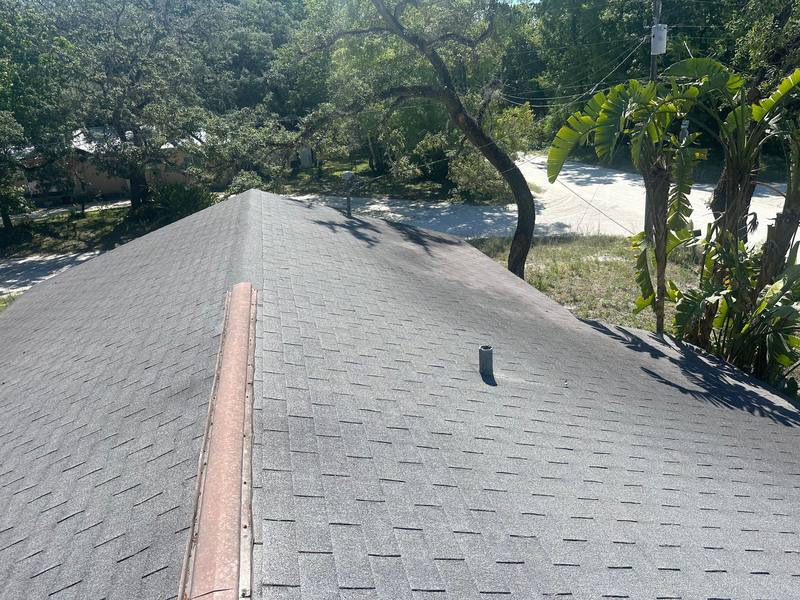 completed roofing project in New Port Richey FL