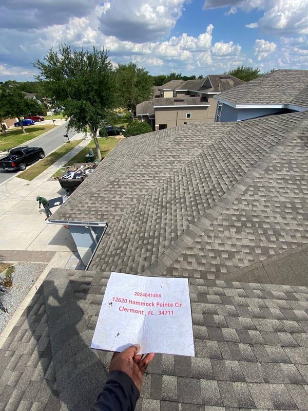 roofing project near Hammock Pointe Cir in Clermont