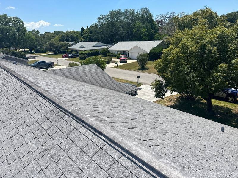 completed roofing project in Hudson FL