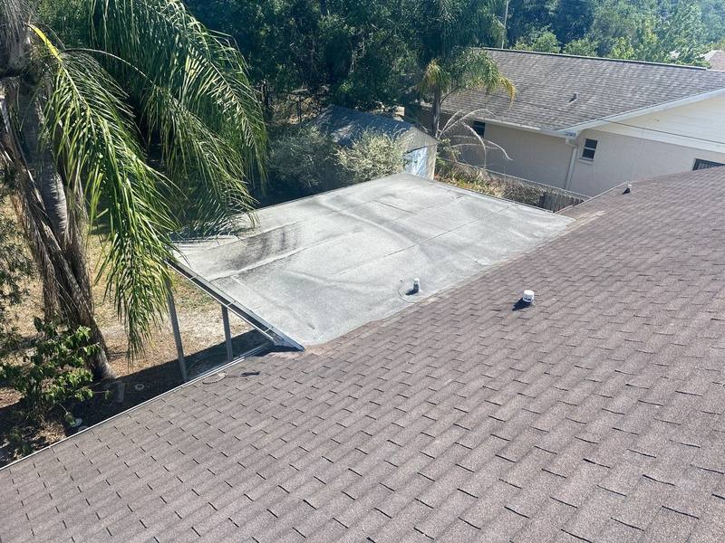 completed roofing project in New Port Richey FL