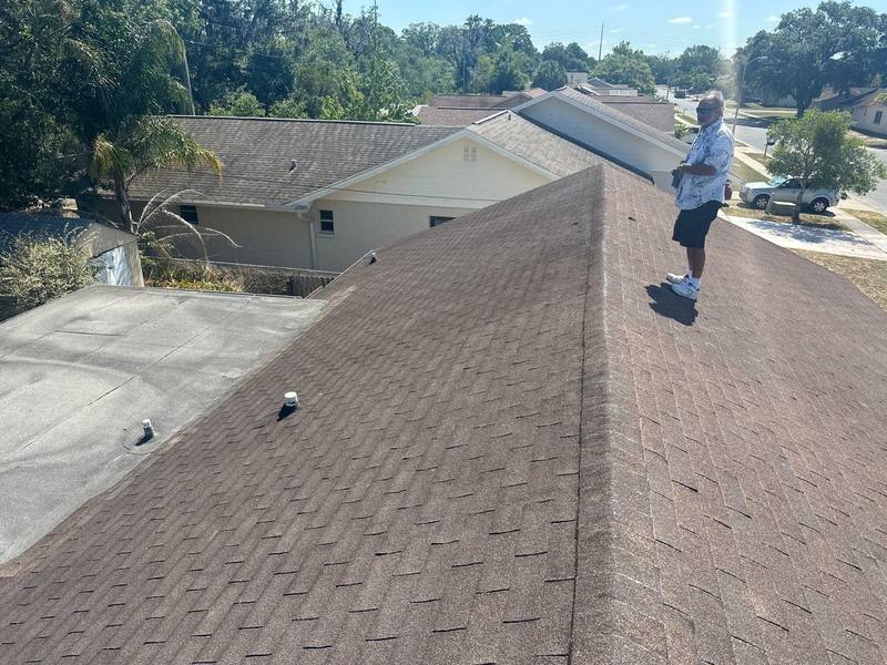 completed roofing project in New Port Richey FL