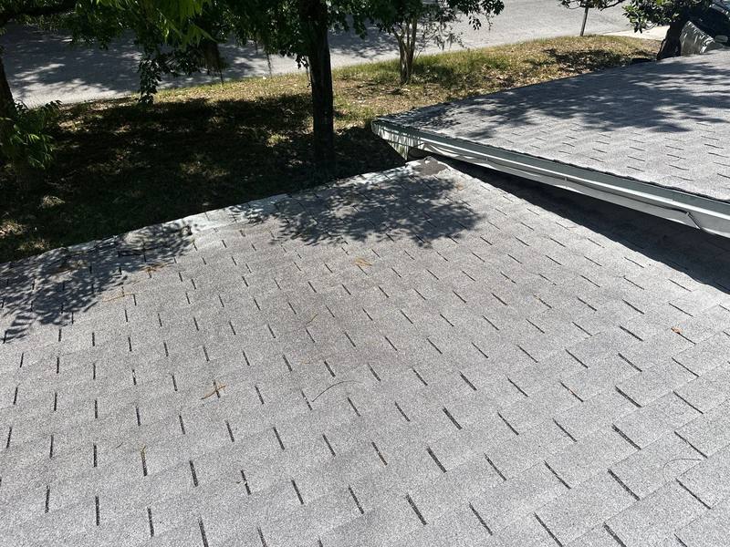roofing project near Montana Ave in New Port Richey