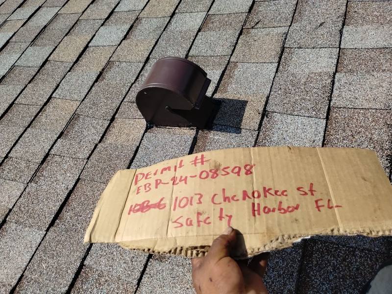 residential shingle roof replacement by Hloska Roofing in Safety Harbor