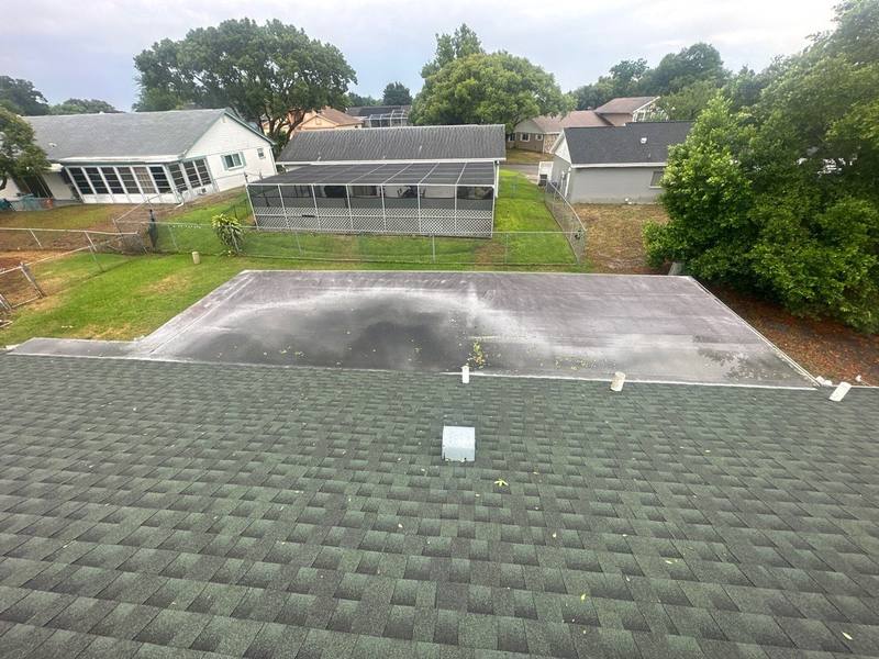 completed roofing project in Hudson FL