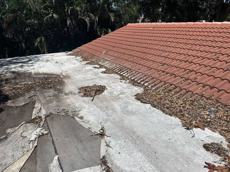 completed roofing project in St. Petersburg FL