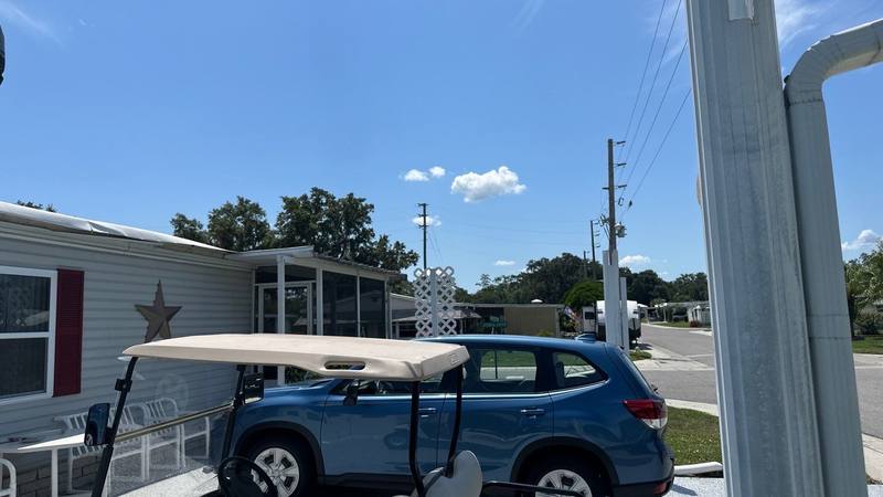 completed roofing project in Zephyrhills FL