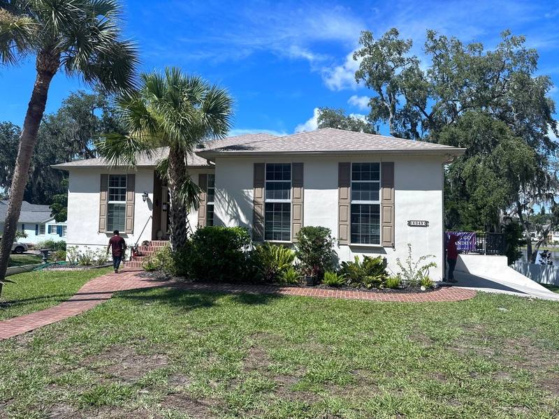 completed roofing project in New Port Richey FL