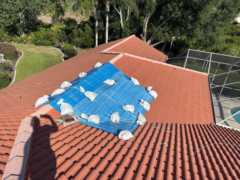 residential tile roof replacement by Hloska Roofing in Tampa