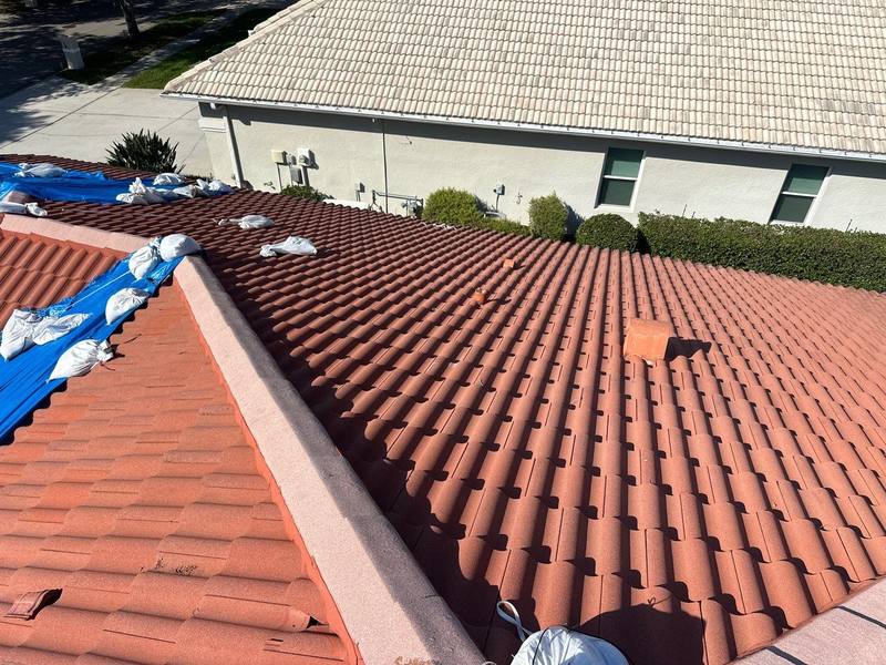 completed roofing project in Tampa FL